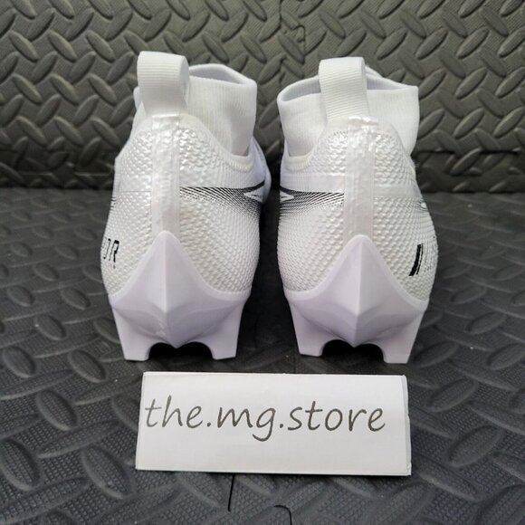 Nike Vapor Edge Pro 360 White Black Football Cleats Men\'s Sz 12.5 AO8277-100 main image 6